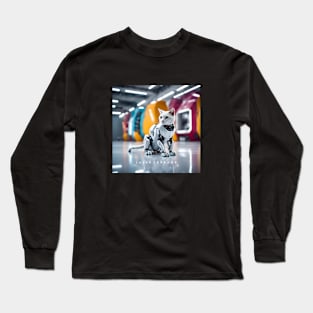 Robo-Cat Long Sleeve T-Shirt